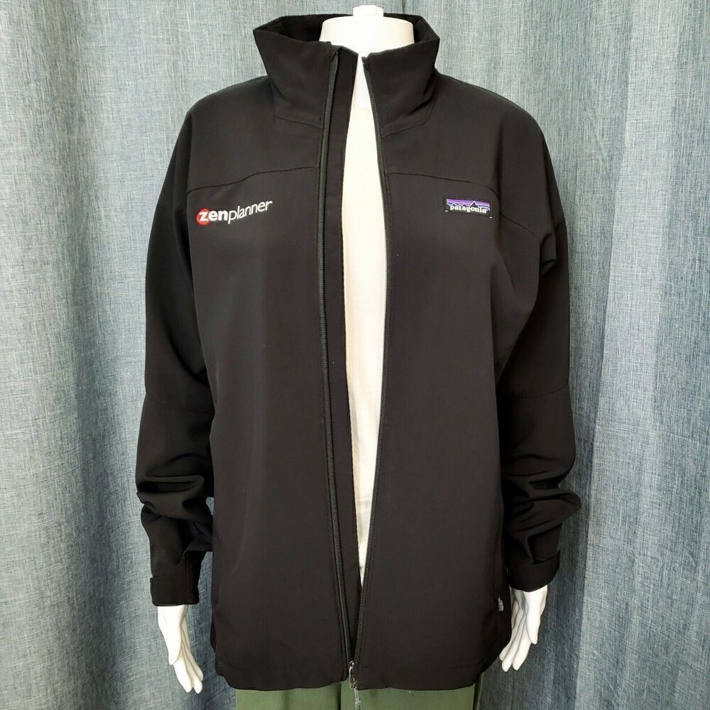 Patagonia Adze Softshell Jacket Black Branded 83545 Women's M